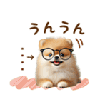 名前入り癒しポメラニアン（個別スタンプ：25）