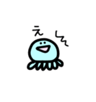 ゆるいクラゲさん（個別スタンプ：22）