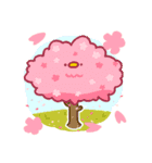 4月と5月に使える！もこどりスタンプ（個別スタンプ：12）
