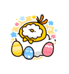 4月と5月に使える！もこどりスタンプ（個別スタンプ：16）