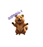 愛らしいクオッカ（個別スタンプ：12）