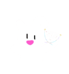 もこもこうさぎLINEスタンプ4（個別スタンプ：6）