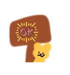 もこもこうさぎLINEスタンプ4（個別スタンプ：19）