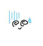 もこもこうさぎLINEスタンプ4（個別スタンプ：24）