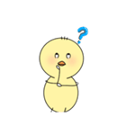 へんなひよこスタンプ（個別スタンプ：12）