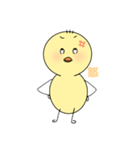 へんなひよこスタンプ（個別スタンプ：21）