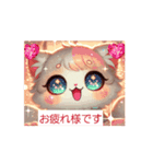 . "Smiley Pink Little Friends"1（個別スタンプ：8）