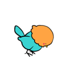 テキトーな鳥さん（個別スタンプ：3）