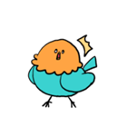 テキトーな鳥さん（個別スタンプ：6）