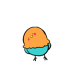 テキトーな鳥さん（個別スタンプ：10）