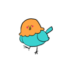 テキトーな鳥さん（個別スタンプ：12）