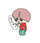 陽気な赤い子（個別スタンプ：13）
