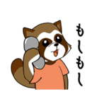タヌキの読書家（個別スタンプ：15）