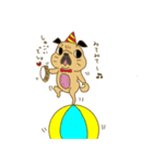 あたちパグのこうめ！！7（個別スタンプ：1）