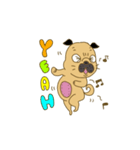 あたちパグのこうめ！！7（個別スタンプ：4）