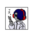 宇宙〇麻笹雀II（個別スタンプ：32）