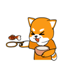 柴犬の捜索隊（個別スタンプ：1）