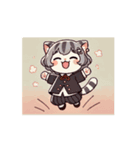 動く猫ちゃんたち（個別スタンプ：2）
