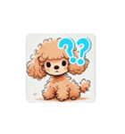 アプリコット♂トイプードルbyうにくん（個別スタンプ：5）