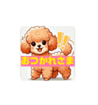 アプリコット♂トイプードルbyうにくん（個別スタンプ：8）