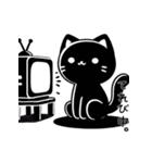 作業中ねこ（個別スタンプ：4）