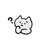 しょんぼり猫のニャッキパフ(よく使う)（個別スタンプ：1）