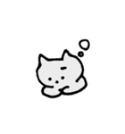 しょんぼり猫のニャッキパフ(よく使う)（個別スタンプ：12）