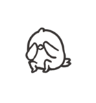無言のとりぴ（個別スタンプ：4）