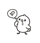 無言のとりぴ（個別スタンプ：8）