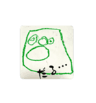 子どもが描いたゆる絵（個別スタンプ：1）
