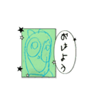 子どもが描いたゆる絵（個別スタンプ：2）