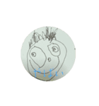 子どもが描いたゆる絵（個別スタンプ：8）
