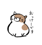もちもちしたねこ(よく使う言葉とあいさつ)（個別スタンプ：18）