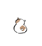 もちもちしたねこ(よく使う言葉とあいさつ)（個別スタンプ：23）