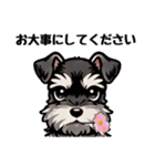 日常会話系のシュナウザー☆（個別スタンプ：24）