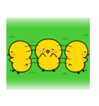 【春の日常】ひよこのちっぴ（個別スタンプ：38）