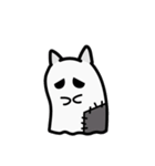 ゆるゆる！おばけねこスタンプ（個別スタンプ：7）