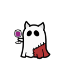 ゆるゆる！おばけねこスタンプ（個別スタンプ：13）