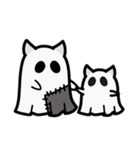 ゆるゆる！おばけねこスタンプ（個別スタンプ：15）