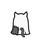 ゆるゆる！おばけねこスタンプ（個別スタンプ：18）