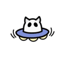 ゆるゆる！おばけねこスタンプ（個別スタンプ：25）