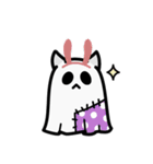 ゆるゆる！おばけねこスタンプ（個別スタンプ：34）