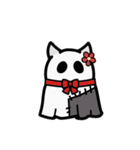 ゆるゆる！おばけねこスタンプ（個別スタンプ：36）
