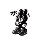 Rabbits don't have paw pads（個別スタンプ：16）