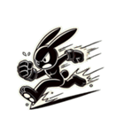Rabbits don't have paw pads（個別スタンプ：18）