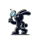 Rabbits don't have paw pads（個別スタンプ：19）