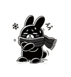 Rabbits don't have paw pads（個別スタンプ：23）