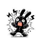 Rabbits don't have paw pads（個別スタンプ：35）
