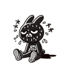 Rabbits don't have paw pads（個別スタンプ：38）
