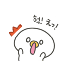 カワイイアヒル生活（個別スタンプ：24）